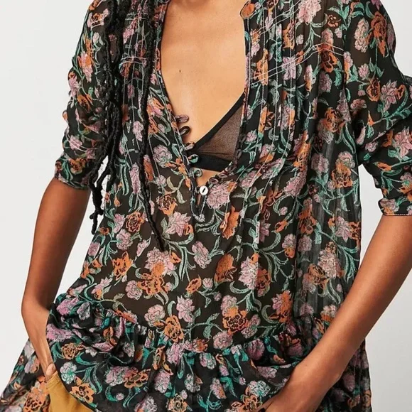 Free People See It Through Dress Size XS - Picture 3 of 4